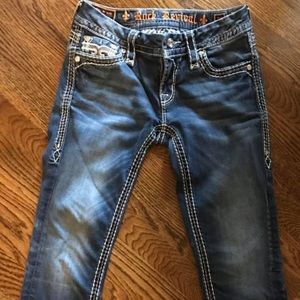 Rock Revival Capri Jeans